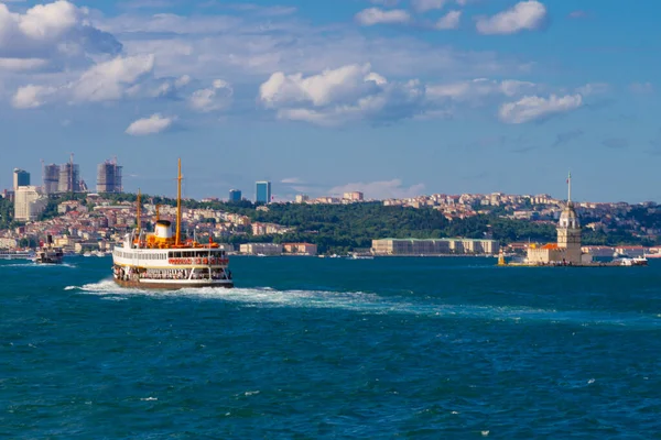 Old Historical Buildings Istanbul Marmara Sea — Stock Photo, Image