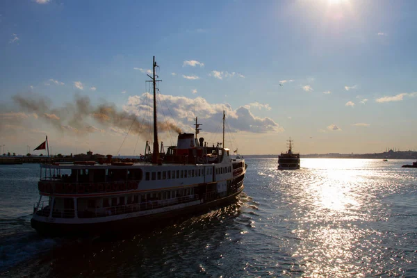 Vieux Bâtiments Historiques Istanbul Mer Marmara — Photo
