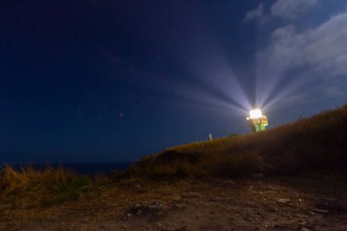Karaburun deniz feneri ve limanı. / İstanbul