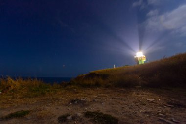 Karaburun deniz feneri ve limanı. / İstanbul