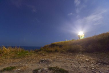 Karaburun deniz feneri ve limanı. / İstanbul