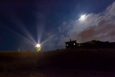 Karaburun deniz feneri ve limanı. / İstanbul
