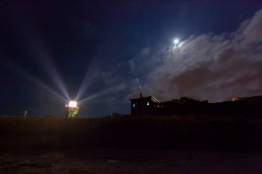 Karaburun deniz feneri ve limanı. / İstanbul
