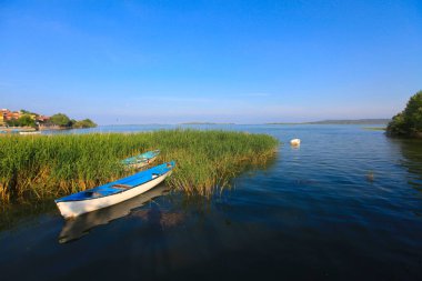 Afyon 'un Cay ve Bolvadin ilçeleri arasında yer alan Eber Gölü, Türkiye' nin 12. büyük gölüdür.