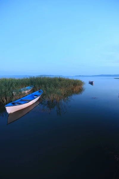 Λίμνη Έμπερ Που Βρίσκεται Ανάμεσα Στις Συνοικίες Κέι Και Μπολβαντίν — Φωτογραφία Αρχείου