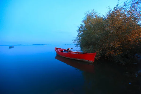 Jezioro Eber Położone Pomiędzy Dystryktami Cay Bolvadin Afyon Jest Wielkości — Zdjęcie stockowe