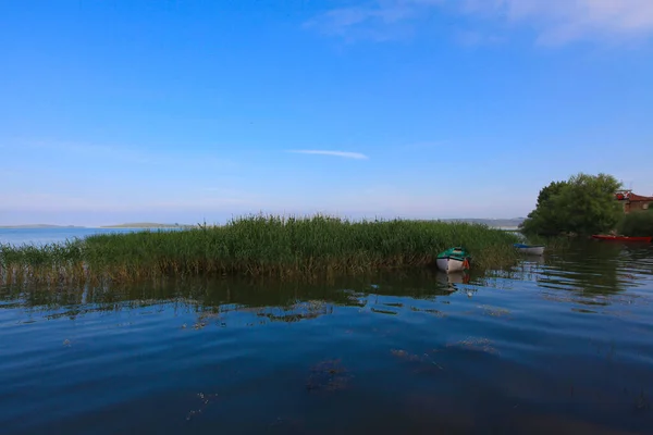 Lago Eber Situado Entre Distritos Cay Bolvadin Afyon Décimo Segundo — Fotografia de Stock