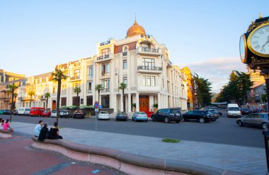 Batumi Gürcistan 'daki Avrupa Meydanı' ndaki Medea Anıtı