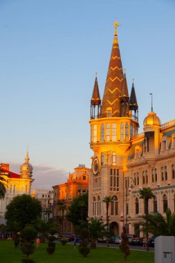 Batumi Gürcistan 'daki Avrupa Meydanı' ndaki Medea Anıtı