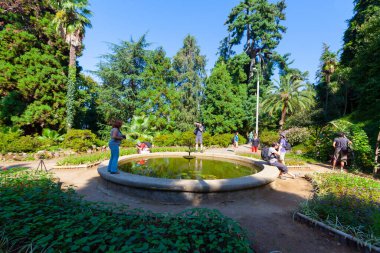 Batumi Gürcistan 'daki Avrupa Meydanı' ndaki Medea Anıtı