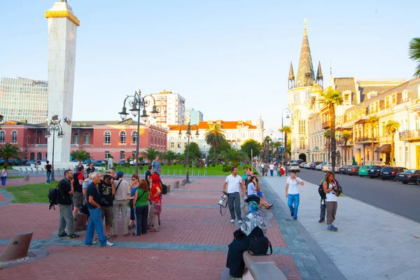 Monument Voor Medea Het Europaplein Batumi Georgia — Stockfoto