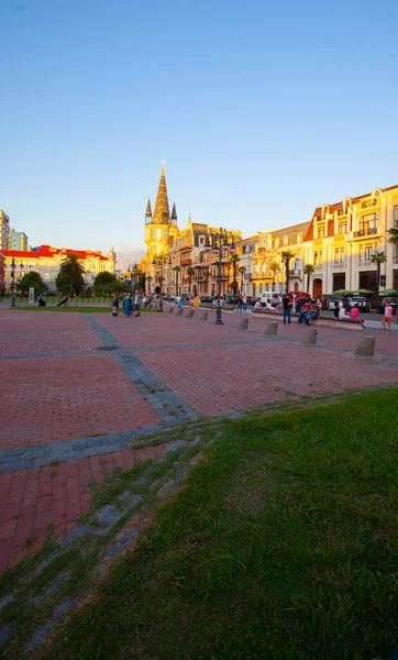 Médea Emlékműve Európa Téren Batumi Georgia — Stock Fotó