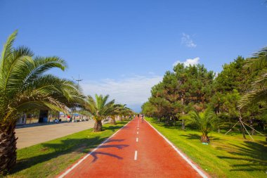 Batumi Gürcistan 'daki Avrupa Meydanı' ndaki Medea Anıtı