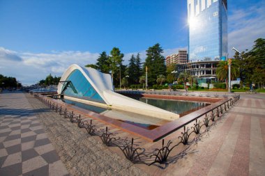 Batumi Gürcistan 'daki Avrupa Meydanı' ndaki Medea Anıtı