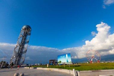 Batumi Gürcistan 'daki Avrupa Meydanı' ndaki Medea Anıtı