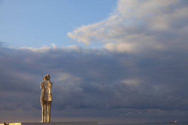 Batumi Gürcistan 'daki Avrupa Meydanı' ndaki Medea Anıtı