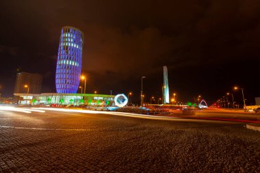 Batumi Gürcistan 'daki Avrupa Meydanı' ndaki Medea Anıtı