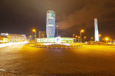 Batumi Gürcistan 'daki Avrupa Meydanı' ndaki Medea Anıtı