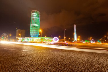 Batumi Gürcistan 'daki Avrupa Meydanı' ndaki Medea Anıtı