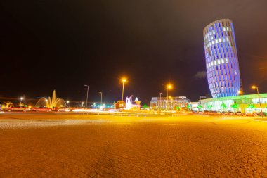 Batumi Gürcistan 'daki Avrupa Meydanı' ndaki Medea Anıtı