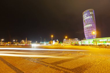 Batumi Gürcistan 'daki Avrupa Meydanı' ndaki Medea Anıtı