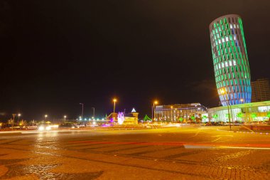 Batumi Gürcistan 'daki Avrupa Meydanı' ndaki Medea Anıtı