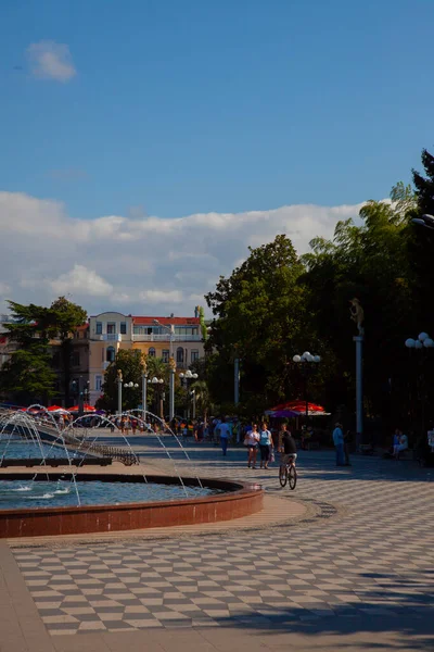 Denkmal Für Medea Auf Dem Europaplatz Batumi Georgien — Stockfoto