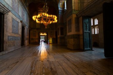 Ayasofya (Ayasofya) İstanbul, Türkiye, Bizans mimarisi, kent simgesi ve mimari dünya harikası
