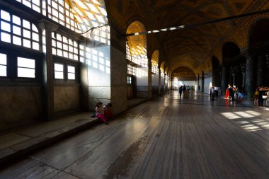Ayasofya (Ayasofya) İstanbul, Türkiye, Bizans mimarisi, kent simgesi ve mimari dünya harikası