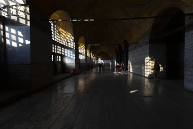 Ayasofya (Ayasofya) İstanbul, Türkiye, Bizans mimarisi, kent simgesi ve mimari dünya harikası