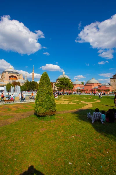 Hagia Sophia Hagia Sofia Ayasofya Interiér Istanbulu Turecko Byzantská Architektura — Stock fotografie