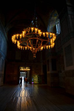 Ayasofya (Ayasofya) İstanbul, Türkiye, Bizans mimarisi, kent simgesi ve mimari dünya harikası