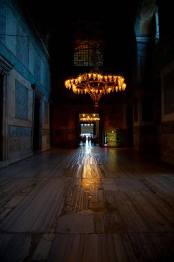 Ayasofya (Ayasofya) İstanbul, Türkiye, Bizans mimarisi, kent simgesi ve mimari dünya harikası