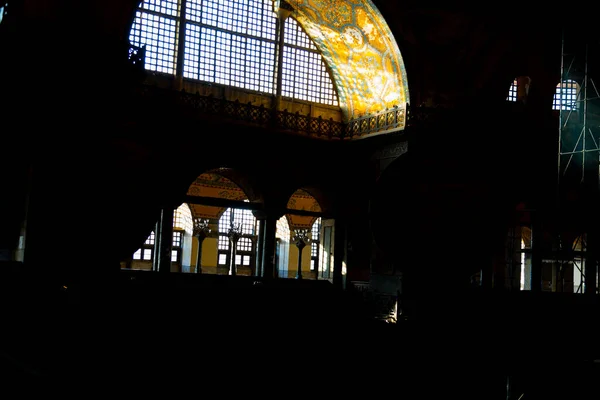 Hagia Sophia Hagia Sofia Ayasofya Interior Istanbul Turkey Byzantine Architecture — Stock Photo, Image