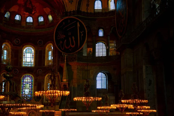 Hagia Sophia Hagia Sofia Ayasofya Interior Istambul Turquia Arquitetura Bizantina — Fotografia de Stock