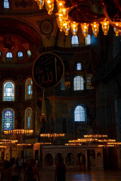 Hagia Sophia Hagia Sofia Ayasofya Intérieur Istanbul Turquie Architecture Byzantine — Photo