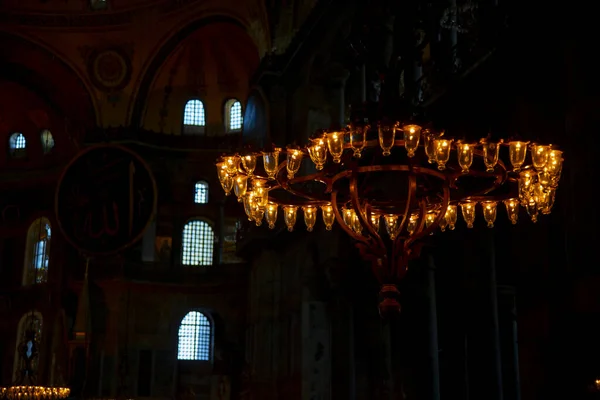 Hagia Sophia Hagia Sofia Ayasofya Interior Istambul Turquia Arquitetura Bizantina — Fotografia de Stock