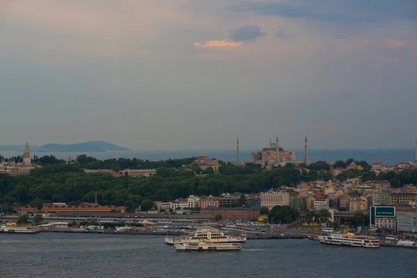 Вид Стамбул Воздуха — стоковое фото