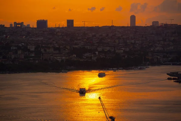 Istanbul Utsikt Fra Luften – stockfoto