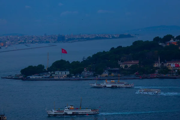 Вид Стамбул Воздуха — стоковое фото