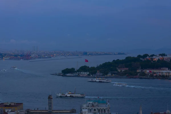イスタンブールの空からの眺め — ストック写真
