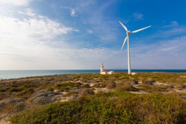 Polente Deniz Feneri Bozcaada 'nın en batı ucunda yer almaktadır. 