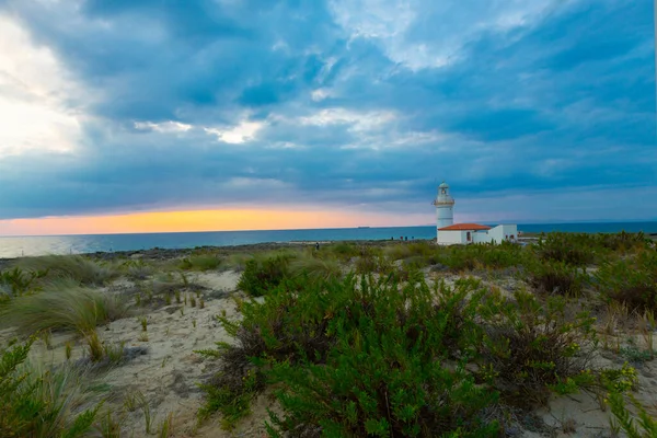 Polente Lighthouse Est Situé Extrémité Ouest Bozcaada — Photo