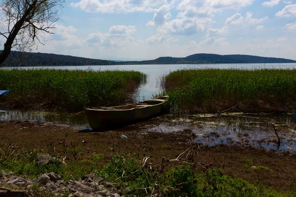 Eber Lake Afyon Turkey Eber Lake Одинадцятим Величиною Озером Туреччини — стокове фото