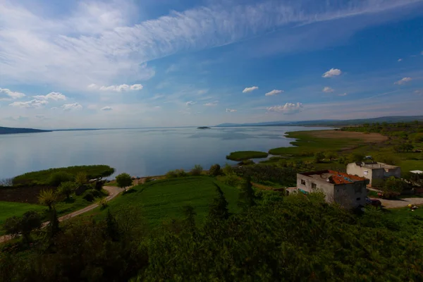 Eber Lake Afyon Turkije Eber Lake Het 11E Grootste Meer — Stockfoto