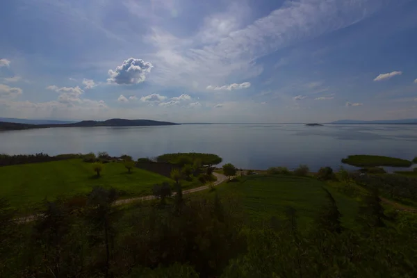 Eber Lake Afyon Turquia Eber Lago Décimo Primeiro Maior Lago — Fotografia de Stock