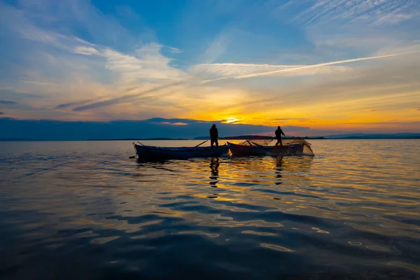 Eber Lake Afyon Turkije Eber Lake Het 11E Grootste Meer — Stockfoto