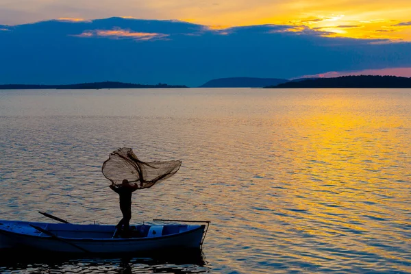 Eber Lake Afyon Turecku Eber Lake Největší Jezero Turecka Ale — Stock fotografie