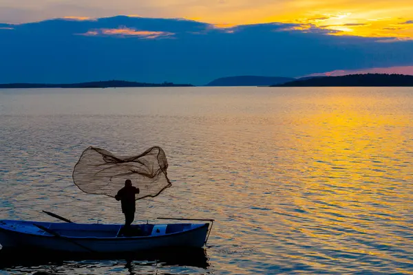 Eber Lake Afyon Turkiet Eber Lake Den Största Sjön Turkiet — Stockfoto