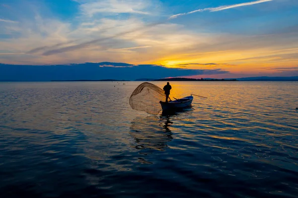 Eber Lake Afyon Turecku Eber Lake Největší Jezero Turecka Ale — Stock fotografie